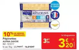 METRO Alpina - pépinettes offre