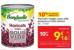 METRO Bonduelle - haricots rouges sous vide offre