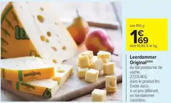 Carrefour Leerdammer - original offre