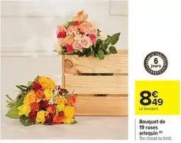 Carrefour Bouquet de 19 roses offre