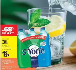 Carrefour St yorre - eau minerale naturelle gazeuse offre