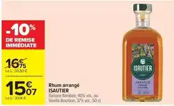 Carrefour Isautier - rhum arrangé offre