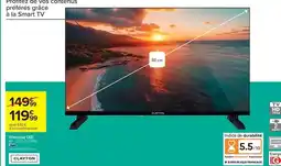 Carrefour Clayton - téléviseur led offre