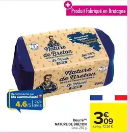 Carrefour Kemper - beurre offre