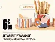 L'incroyable Set aperitif paradise offre