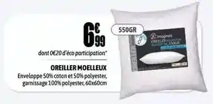L'incroyable Oreiller moelleux offre