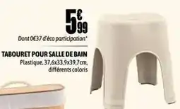 L'incroyable Tabouret pour salle de bain offre
