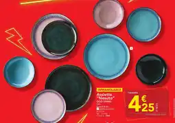METRO Assiette plate Azure offre