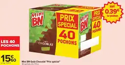 Carrefour Mini bn goût chocolat "prix spécial" offre
