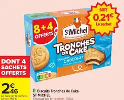 Carrefour Biscuits tronches de cake offre