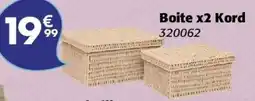 La Foir'Fouille Boite x2 kord offre