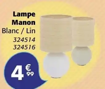 La Foir'Fouille Lampe manon offre