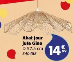 La Foir'Fouille Abat jour jute Gino offre