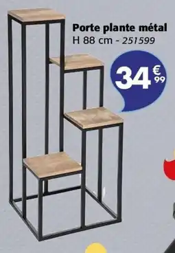 La Foir'Fouille Porte plante métal offre