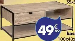 La Foir'Fouille Table basse Aliaj offre