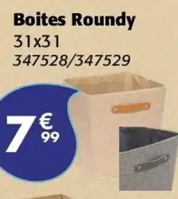 La Foir'Fouille Boites roundy offre
