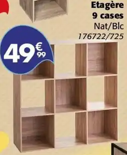 La Foir'Fouille Etagère 9 cases offre