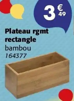 La Foir'Fouille Plateau rgmt rectangle offre