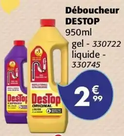 La Foir'Fouille Déboucheur destop offre