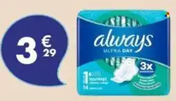 La Foir'Fouille Always Ultra Sanitary Towels offre