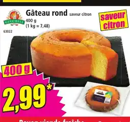 Norma Gâteau rond offre