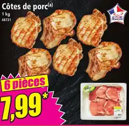Norma Côtes de porc offre