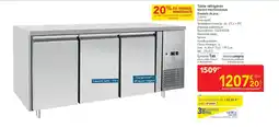 METRO METRO PROFESSIONAL Table réfrigérée offre