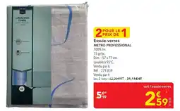 METRO METRO PROFESSIONAL Essuie-verres offre