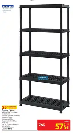 METRO METRO PROFESSIONAL Étagère Méga offre