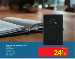 METRO BREPOLS Agenda de la restauration offre
