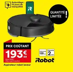 BUT ROBOT Aspirateur robot laveur offre