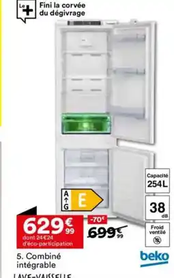 BUT BEKO Combiné intégrable offre