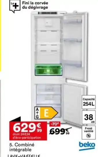 BUT BEKO Combiné intégrable offre