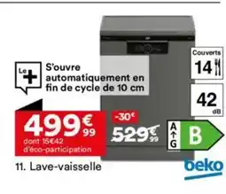 BUT BEKO Lave-vaisselle offre
