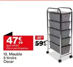 BUT Meuble tiroirs Oscar offre