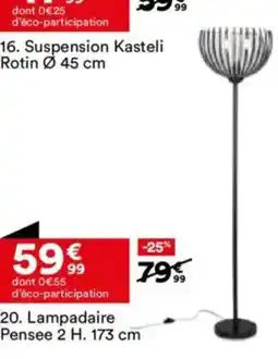 BUT Lampadaire Pensee offre