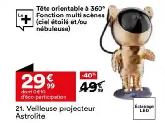 BUT Veilleuse projecteur Astrolite offre