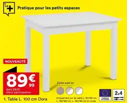 BUT Table Dora offre