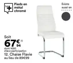 BUT Chaise Flavie offre