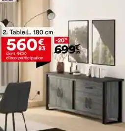 BUT Table offre