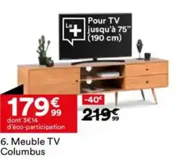 BUT Meuble TV Columbus offre