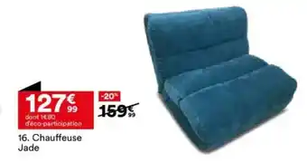 BUT Chauffeuse Jade offre