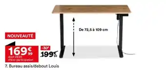 BUT Bureau assis/debout Louis offre