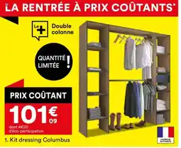 BUT Kit dressing Columbus offre