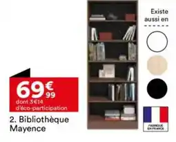 BUT Bibliothèque Mayence offre