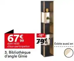 BUT Bibliothèque d'angle Ginie offre