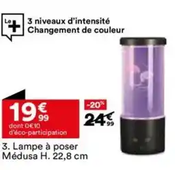 BUT Lampe à poser Médusa offre