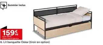 BUT Lit banquette Oskar offre