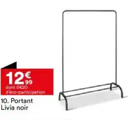BUT Portant Livia noir offre
