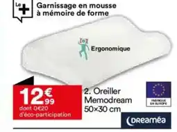 BUT Oreiller Memodream offre